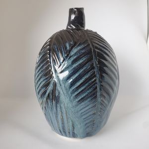 Beautiful Studio Pottery Vase Signed on Bottom Lots of Texture